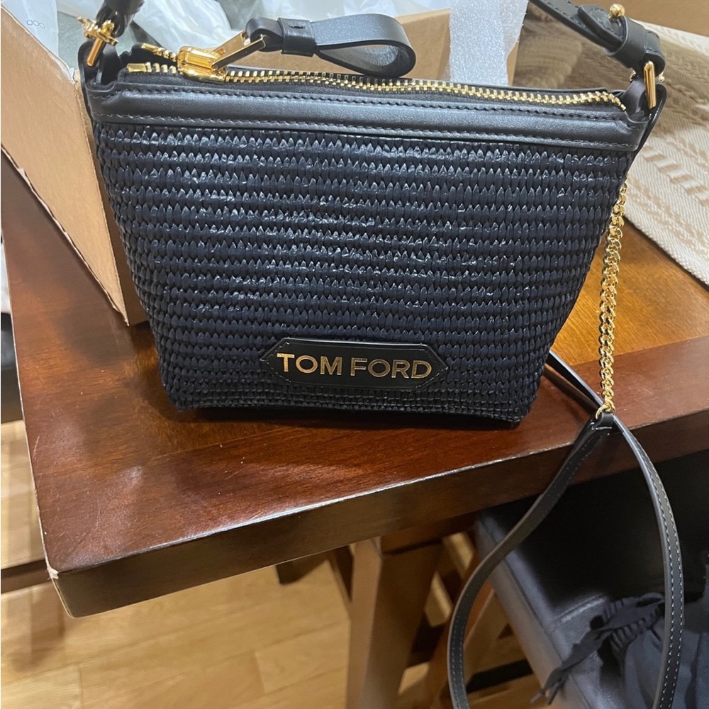 Authentic Tom ford Raffia bag - Picture 3 of 5